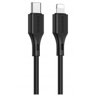  USB kabelis Borofone BX49 PD Type-C to Lightning 1.0m black 